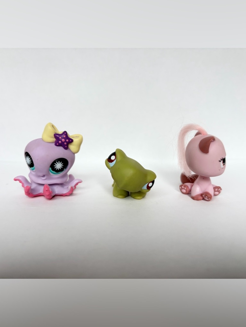 Littlest Pet Shop cat and octopus